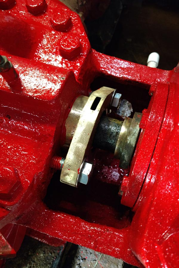 fire pump and impeller refurbished by precision pump and control