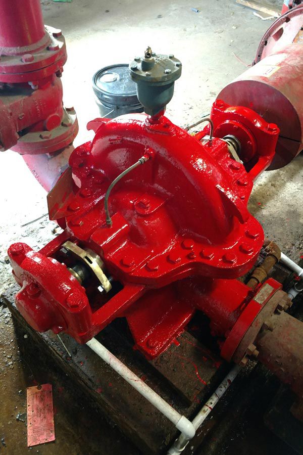 fire pump refurbished by precision pump and control